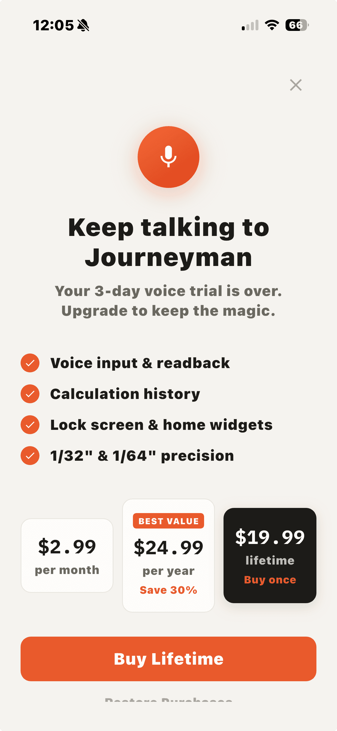 Journeyman Voice Calcs screenshot 6