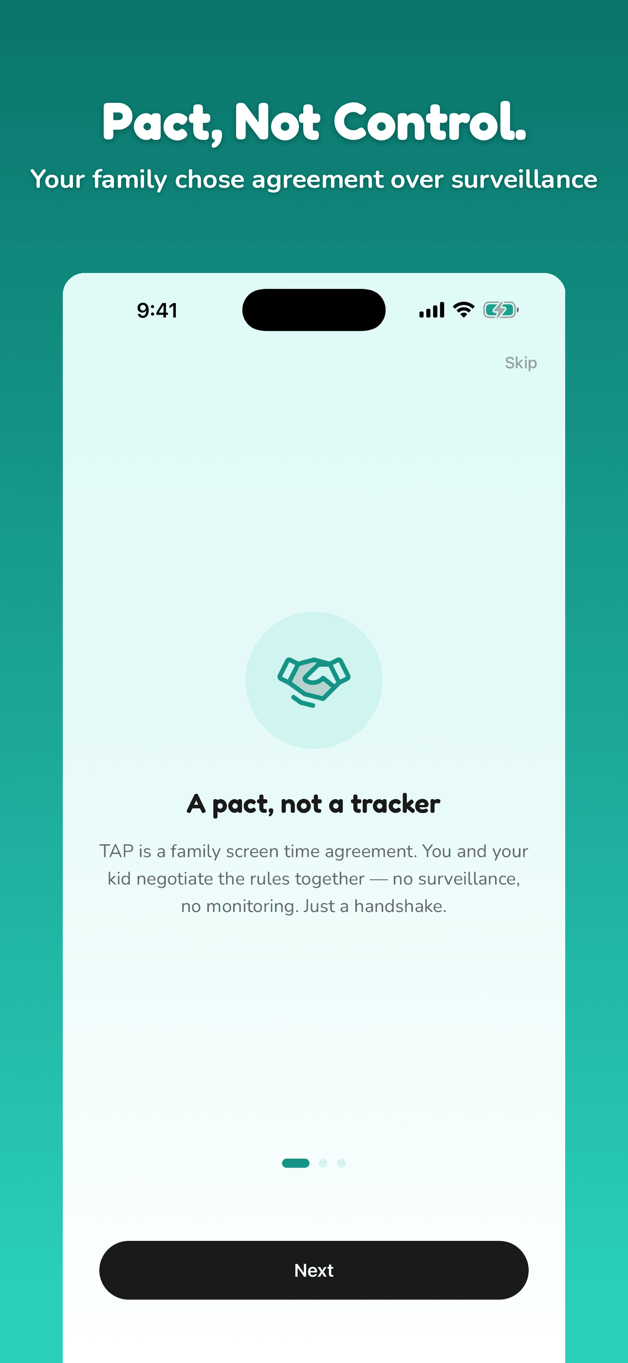 Tech Activity Pact screenshot 1