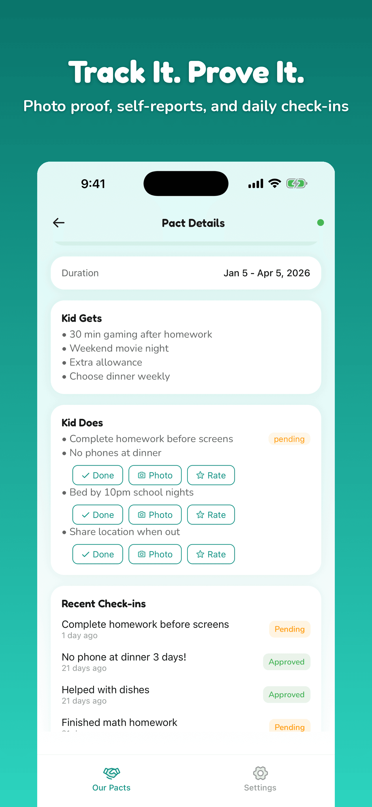 Tech Activity Pact screenshot 3
