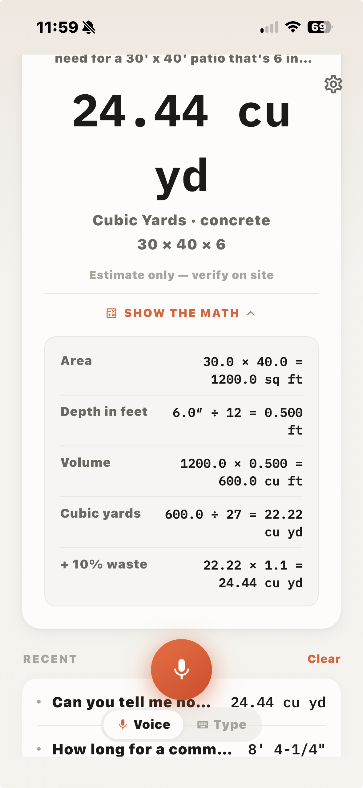 Show the Math — step by step formula breakdown
